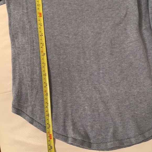 Jeanne Pierre Blue Cotton Top  Size M - Picture 5 of 7